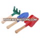 3PCS Kid Children Trowel Rake Shovel Beach Toy Mini Garden Tools Set